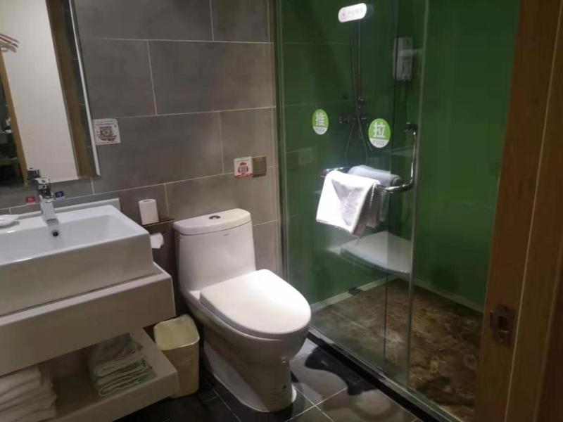 Greentree Inn Xi'An Railway Station Airport Bus Wulukou Subway Station Business Hotel Extérieur photo