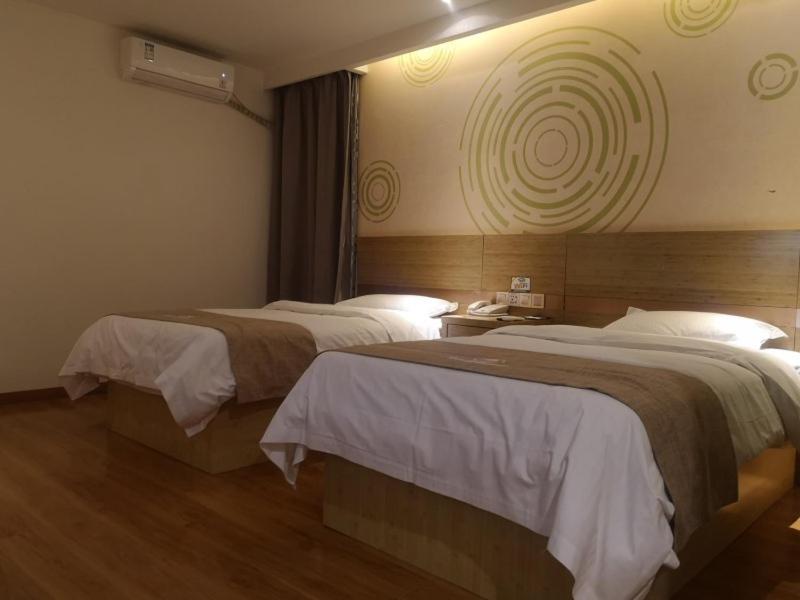 Greentree Inn Xi'An Railway Station Airport Bus Wulukou Subway Station Business Hotel Extérieur photo