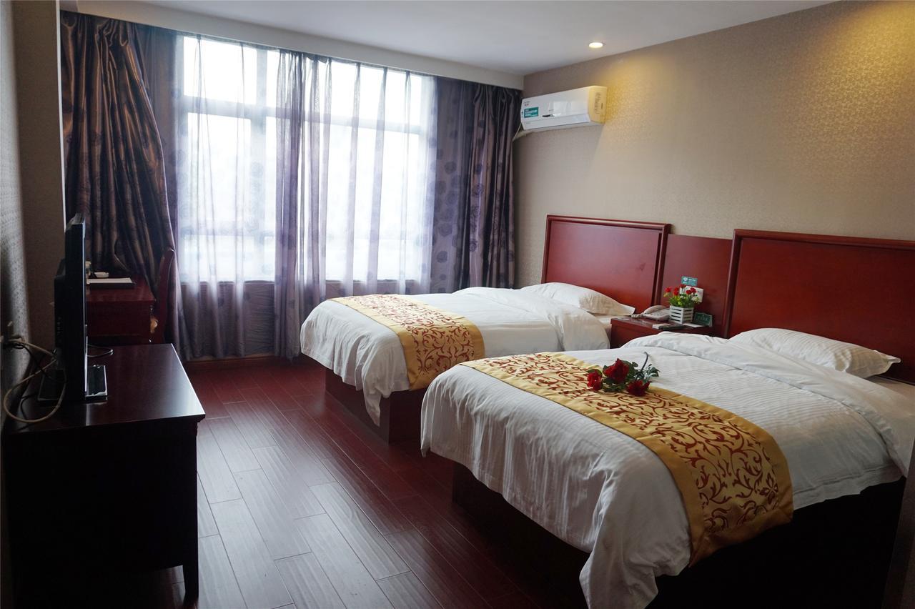 Greentree Inn Xi'An Railway Station Airport Bus Wulukou Subway Station Business Hotel Extérieur photo